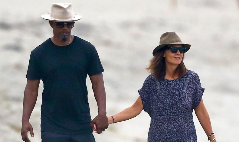 Finalmente Katie Holmes Y Jamie Foxx Fotografiados Por Primera Vez Juntos Como Pareja