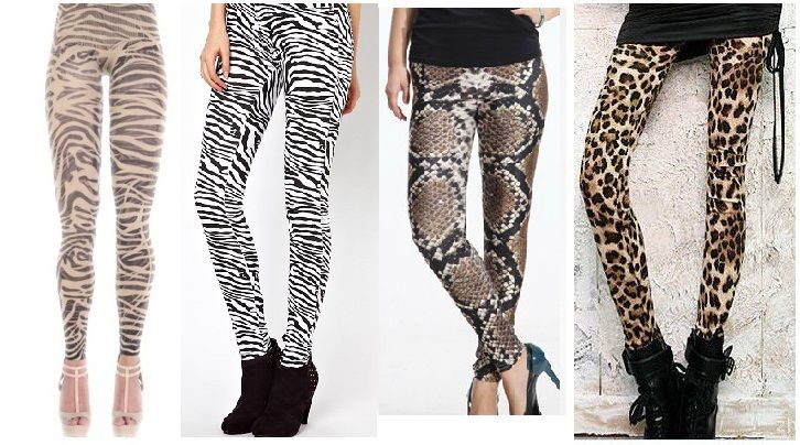 Leggins de estampados los más chic  SpotFASHION