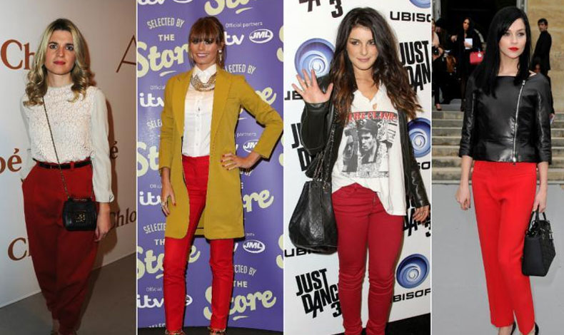 diseño Empírico inversión Cómo armar un lindo outfit utilizando un pantalón rojo? | LatinOL.com  SpotFASHION